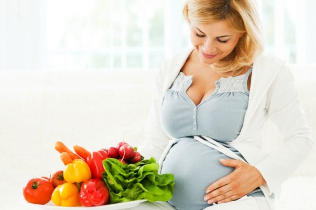 Dinh dưỡng cho bà bầu khi mang thai tháng thứ 9